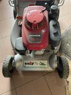 Gras maaier kaaz met honda motor, Tuin en Terras, Grasmaaiers, Ophalen, Honda, Gebruikt, Opvangbak