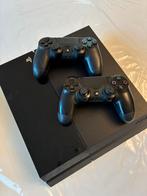 PS4 met 2 controllers, Met 2 controllers, Ophalen of Verzenden, 500 GB, Gebruikt