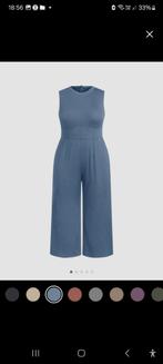 Jumpsuit plus size, Nieuw, Blauw, Ophalen of Verzenden, Maat 46/48 (XL) of groter