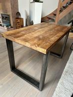 Bartafel + Barstoelen - Keukentafel - Hoge tafel, Huis en Inrichting, Tafels | Eettafels, Ophalen, 100 tot 150 cm, Modern - industrieel