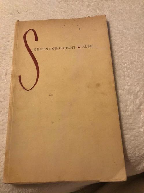 Scheppingsgedicht - Albe, Livres, Poèmes & Poésie, Utilisé, Un auteur, Enlèvement ou Envoi