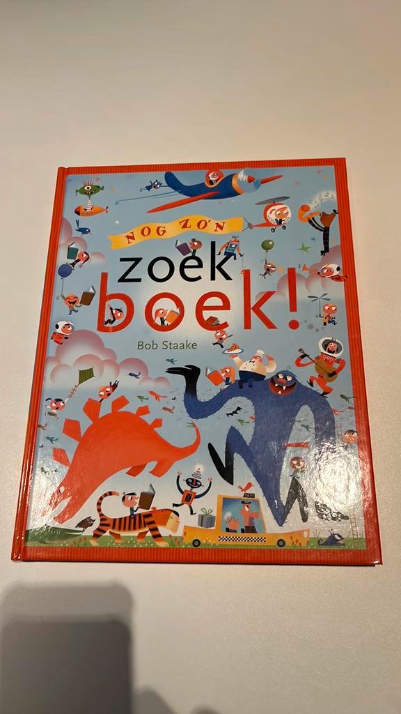 Bob Staake - Nog zo een zoek boek, Boeken, Prentenboeken en Plaatjesalbums, Zo goed als nieuw, Ophalen of Verzenden
