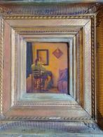 Hendricus E Reijntjens  1817 - 1900   Man in interieur, Verzenden