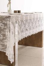 Nappe en dentelle blanche LIVRAISON GRATUITE ET RAPIDE, Maison & Meubles, Envoi, Neuf, Rectangle
