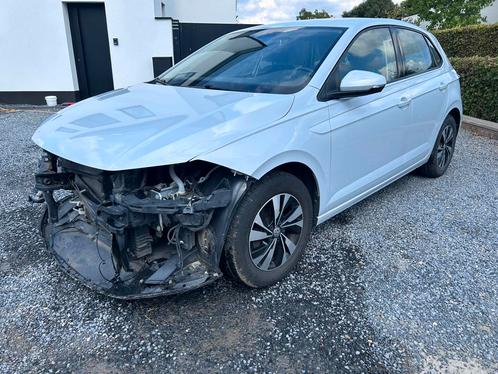 Vw Polo 1.0 benzine *SCHADEWAGEN*, Auto's, Volkswagen, Bedrijf, Te koop, Polo, Airbags, Benzine, Euro 6, Berline, 5 deurs, Handgeschakeld