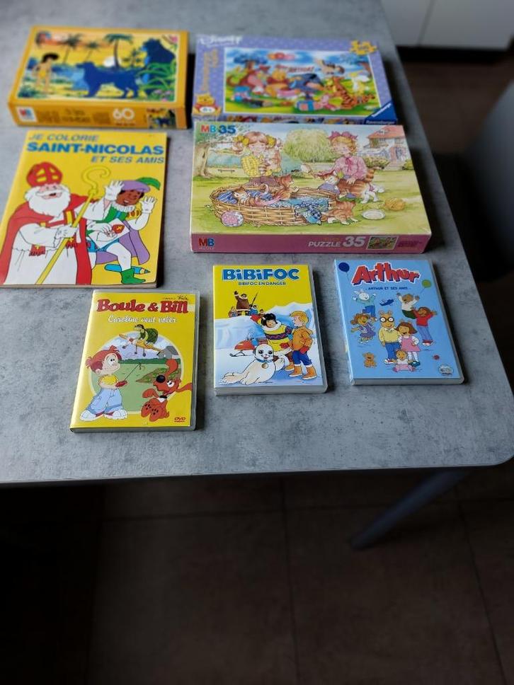 lot de jouets petit enfant, Kinderen en Baby's, Speelgoed | Kinderpuzzels, Gebruikt, Ophalen