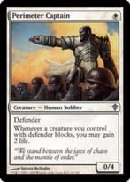 Perimeter Captain - WWK - MTG - NM, Ophalen of Verzenden