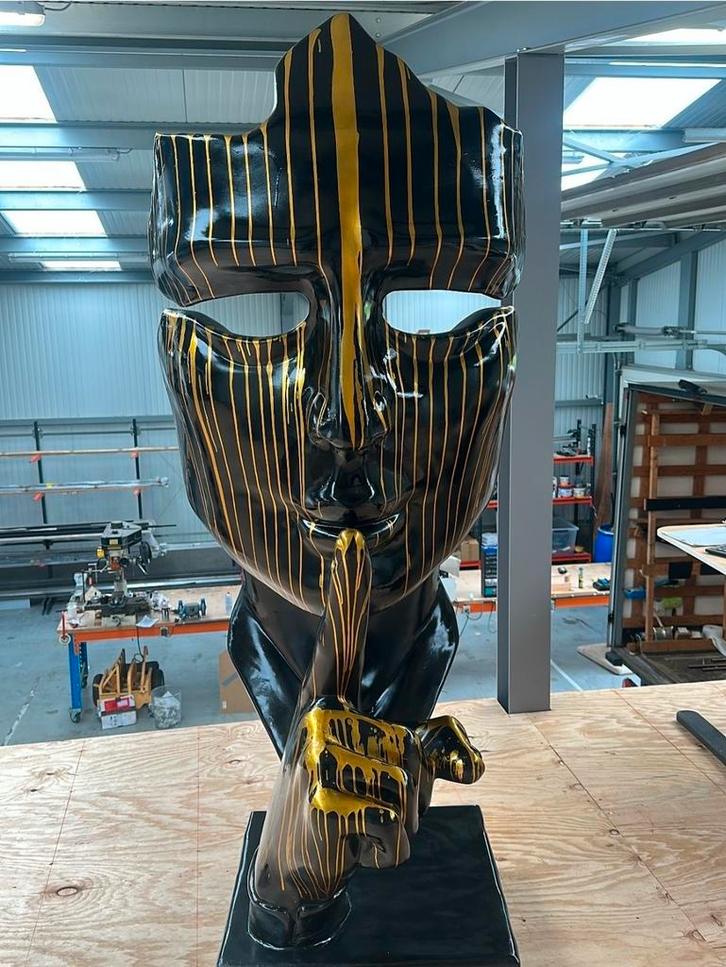 Beeld 210cm hoog fiberglass, Tuin en Terras, Tuinbeelden, Ophalen