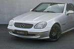 Mercedes-Benz SLK 200 *CRUISE CONTROL*LEDER*17', Auto's, Mercedes-Benz, 1998 cc, Zwart, Cabriolet, Lederen bekleding