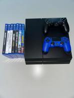 Playstation 4 + 7 games en 2 controllers, Games en Spelcomputers, Ophalen, Gebruikt