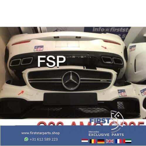 C205 C63 AMG Pakket bumpers Bodykit origineel W205 Coupé wit, Auto-onderdelen, Carrosserie, Bumper, Mercedes-Benz, Voor, Achter