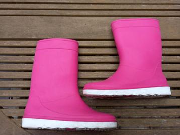 Regenlaarzen maat 34/35 roze beschikbaar voor biedingen