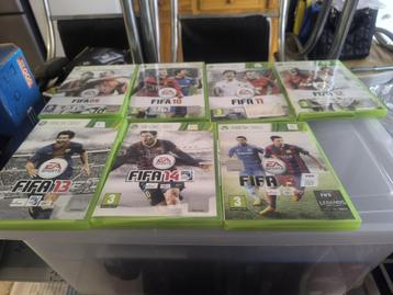 Set van 7 Xbox 360-games beschikbaar voor biedingen