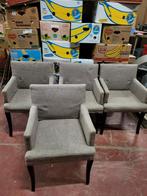4 stoelen met armleuningen, Huis en Inrichting, Stoelen, Ophalen