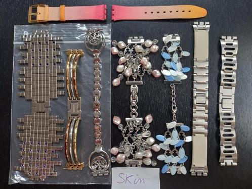 Divers bracelets montre Swatch femme 12mm et Skin, Handtassen en Accessoires, Overige Accessoires, Nieuw, Ophalen of Verzenden