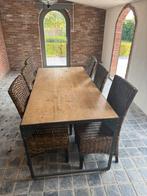 Tuinset, terrastafel met 6 stoelen, Tuin en Terras, Tuinsets en Loungesets, Ophalen, Gebruikt, Tuinset