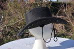 chapeau western  noir, Comme neuf, 58 ou 59 cm (L, 7¼ ou ⅜ pouces), Chapeau, Enlèvement ou Envoi