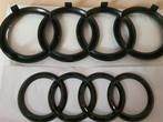 Audi grill+koffer logo's a1 a2 a3 a4 a5 a6 a7 a8 q3 q5 q5 q7, Auto-onderdelen, Nieuw, Bumper, Achter, Audi