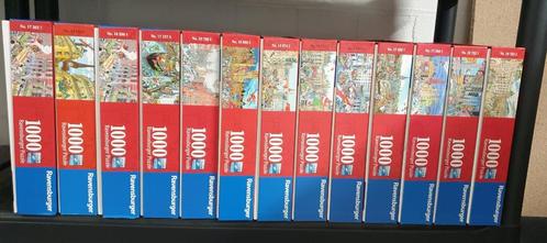 4 legpuzzels te koop, Hobby en Vrije tijd, Denksport en Puzzels, Zo goed als nieuw, Legpuzzel, 500 t/m 1500 stukjes, Ophalen