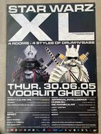Poster Star Warz XL 2005 in Vooruit Gent, Enlèvement ou Envoi