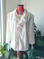 CHRISTINE LAURE blouse met ruches maat L, Kleding | Dames, Blouses en Tunieken, Ophalen of Verzenden, Zo goed als nieuw