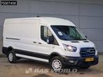 Ford e-Transit L3H2 Elektrisch 68kWh 317km WLTP Navi Airco C, Auto's, Automaat, Stof, Gebruikt, Wit