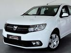 Dacia Sandero 1.0i SCe -1ERPRO-AIRCO-GPS-BLUETOOTH-TVA, Gebruikt, 1045 kg, Wit, Bedrijf