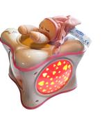 -Chicco kubus roze regenboog muzikaal nachtlampje. ‍, Ophalen of Verzenden, Zo goed als nieuw, Jongen of Meisje