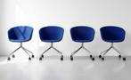 4x HAY AAC 25 design stoelen, zeer mooi, Scandinavisch design, Blauw, Ophalen of Verzenden, Zo goed als nieuw