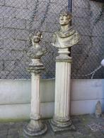 Statues de jardin brocant homme et femme, Homme, Utilisé, Enlèvement ou Envoi