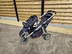 Dubbele buggy van Topmark, Kinderen en Baby's, Buggy's, Ophalen, Zo goed als nieuw, Overige merken, Zonnekap