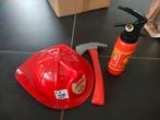Verkleed helm,brandblusser,bijl brandweer kinder, Ophalen of Verzenden, Zo goed als nieuw
