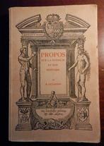 B. Dujardin, Propos sur la syphilis et son histoire, Ophalen of Verzenden, Gelezen