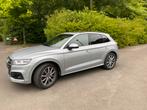 Audi Q5 Quattro 55 tfsi e s-line, Auto's, Automaat, Zwart, Q5, Leder