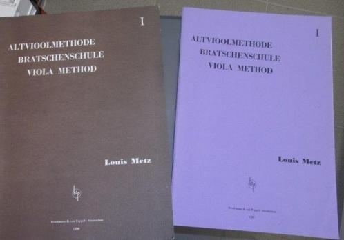 Louis METZ: Altviool Methode Deel I, Muziek en Instrumenten, Bladmuziek, Zo goed als nieuw, Overige soorten, Viool of Altviool