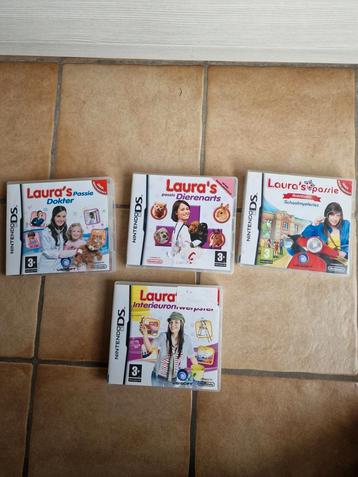 Hele verzameling Laura Passie nintendo spelletjes te koop!