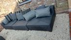 Buiten hoeklounge 330x220cm + loungetafel, Tuin en Terras, Ophalen, Gebruikt, Kunststof, Loungeset