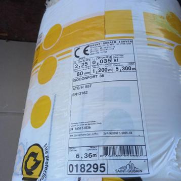 isover isoconfort 35 - 80 mm  beschikbaar voor biedingen