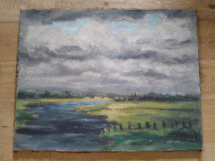 william clevers, Antiek en Kunst, Kunst | Schilderijen | Klassiek, Ophalen of Verzenden