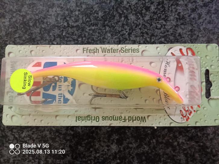 Swim Wizz snoek aas Homer Leblanc, Watersport en Boten, Hengelsport | Algemeen, Nieuw, Kunstaas, Ophalen of Verzenden