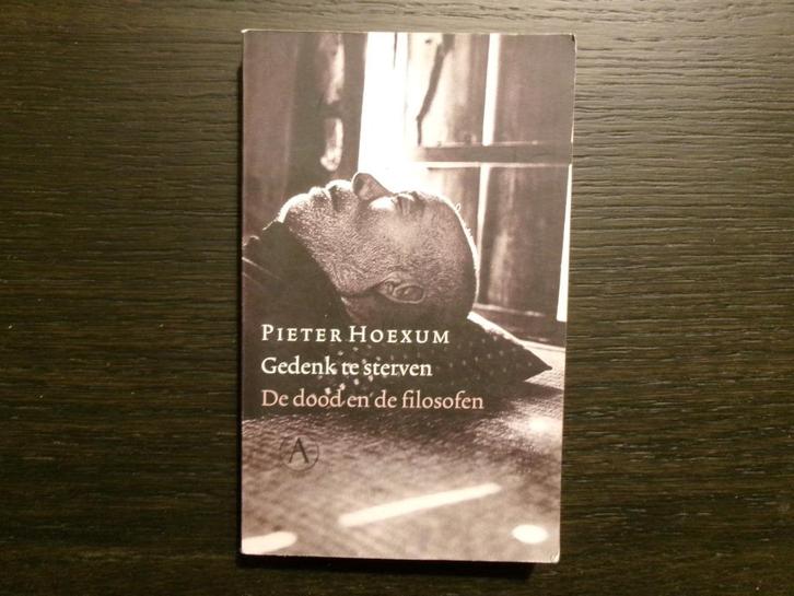 Gedenk te sterven -De dood en de filosofen- Pieter Hoexum, Boeken, Filosofie, Ophalen of Verzenden