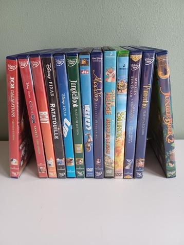 Verschillende tekenfilmen op DVD - Disney Pixar beschikbaar voor biedingen