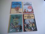 Tintin 4 strips Total reclame (franse kuifje total reclame), Plusieurs BD, Utilisé, Enlèvement ou Envoi, Hergé