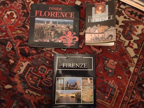 3 boeken over Firenze, Livres, Guides touristiques, Utilisé, Enlèvement ou Envoi