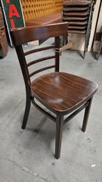 56 cafe thonet houten stoelen echte horeca bistro lot partij, Bruin, Ophalen of Verzenden, Zo goed als nieuw, Vijf, Zes of meer stoelen