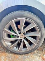 Jante alliage SKODA SUPERB Pegasus à réparer, Ophalen, 18 inch, Gebruikt, Velg(en)