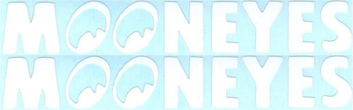 Mooneyes sticker set #10, Motoren, Accessoires | Stickers, Verzenden