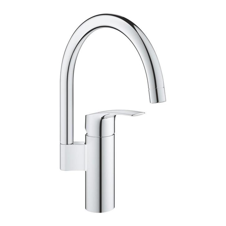 Mélangeur de cuisine Grohe Eurosmart à bec haut (NOUVEAU), Bricolage & Construction, Sanitaire, Neuf, Robinet, Chrome, Enlèvement