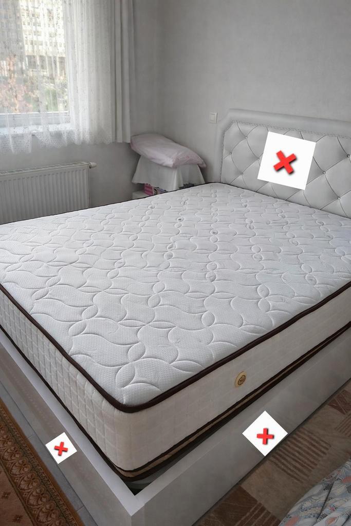 Luxvesa Orthopedische Matras 160x200 met Topper (32cm dik), Huis en Inrichting, Slaapkamer | Matrassen en Bedbodems, Zo goed als nieuw