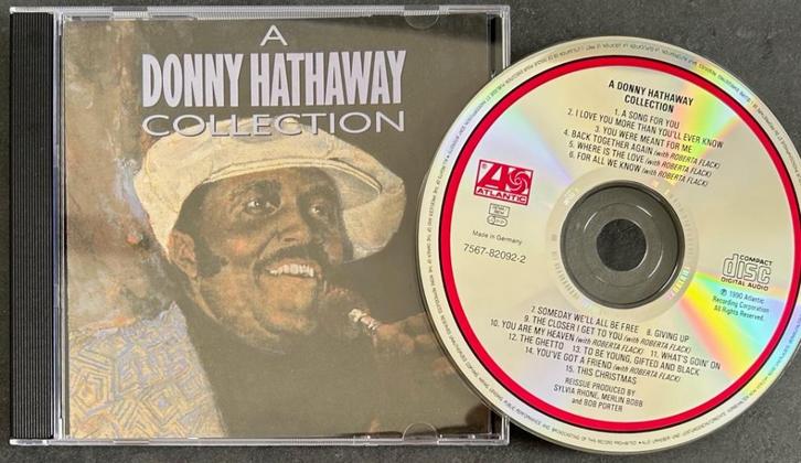 DONNY HATHAWAY - A collection ( CD ), Cd's en Dvd's, Cd's | R&B en Soul, Zo goed als nieuw, Soul of Nu Soul, 1960 tot 1980, Verzenden